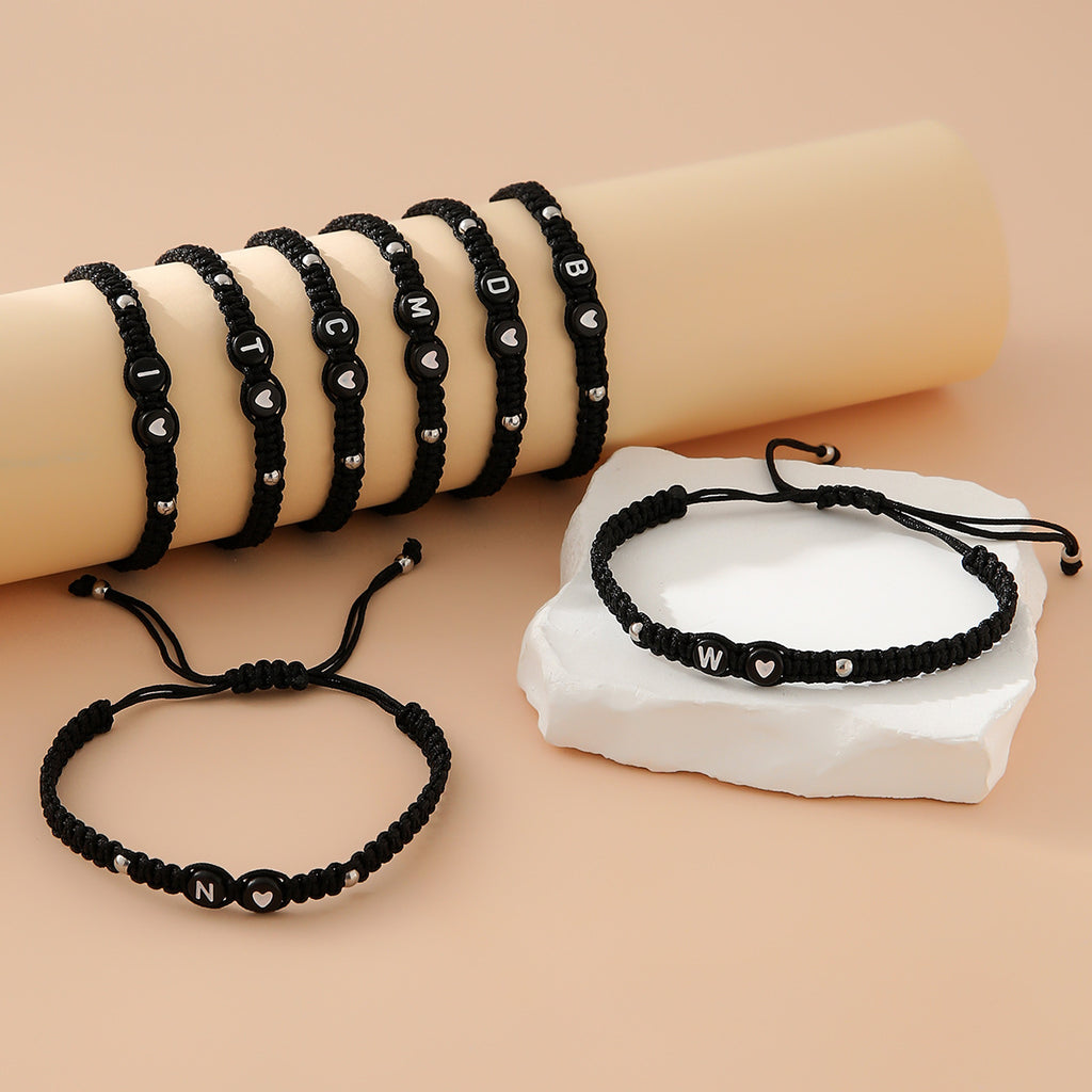 Damen Freundschaftsarmband mit personalisierbarem Charme Shop Nory