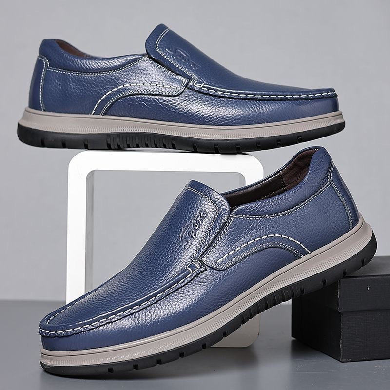 Herren Bequeme Slip-On Mokassins mit rutschfester Sohle