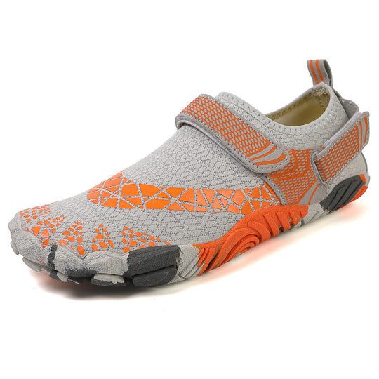 Damen Multifunktionale Aqua-Badeschuhe mit rutschfester Sohle und elastischem Klettverschluss Shopnory
