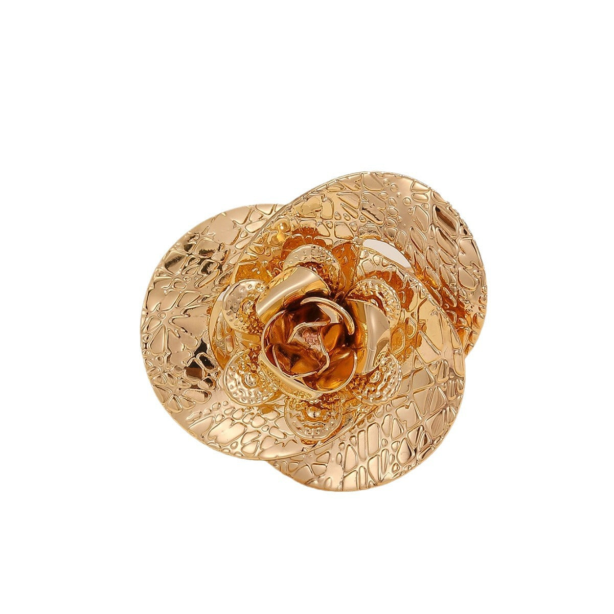 Damen Ring mit kunstvollem Rosendesign Shop Nory