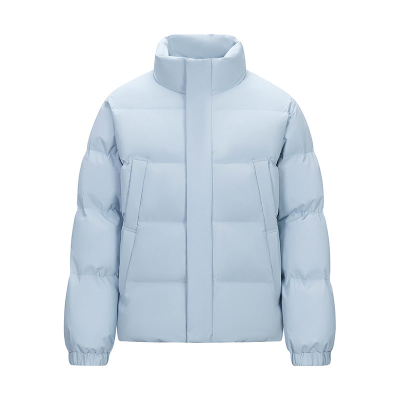 Herren Gepolsterte Steppjacke mit hohem Stehkragen und verdeckter Reißverschluss Shop Nory