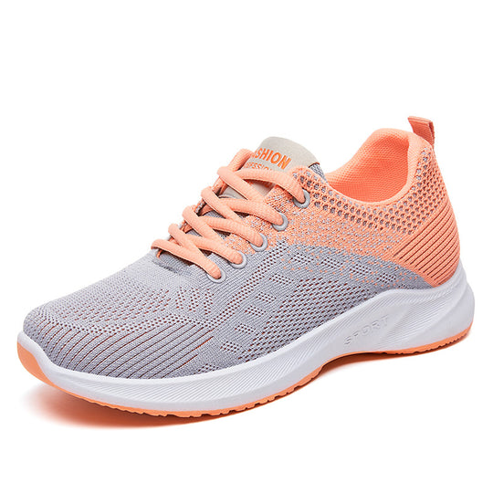Damen nan nahtloser Strick-Fitnesssneaker mit ergonomischem Fersenhalt, flexibler Zehenkappe und reaktiver EVA-Dämpfung Shop Nory