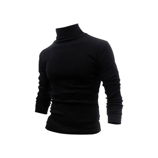 Herren Schmal geschnittenes Rollkragen-Feinstrickshirt mit Stretchkomfort Shop Nory
