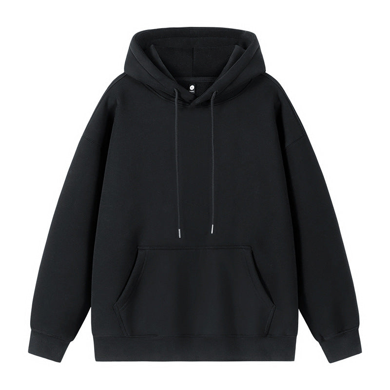 Unisex Oversize-Kapuzenpullover mit Kängurutasche und überschnittener Schulter Shop Nory