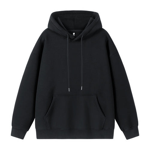 Unisex Oversize-Kapuzenpullover mit Kängurutasche und überschnittener Schulter Shop Nory