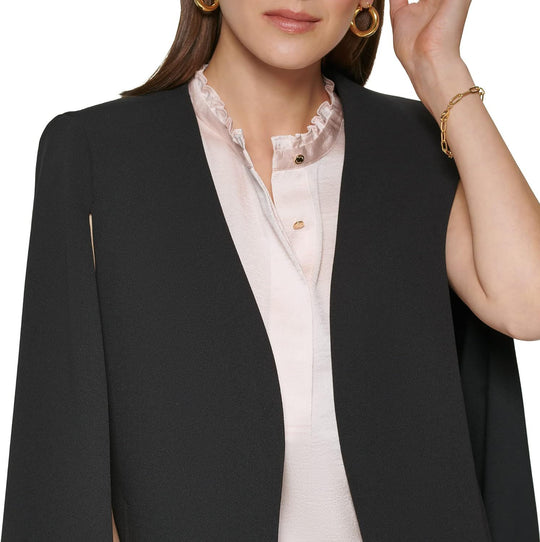 Damen Cape-Blazer-Set im Tailoring mit Cape-Ärmeln und schmaler Anzughose Shop Nory