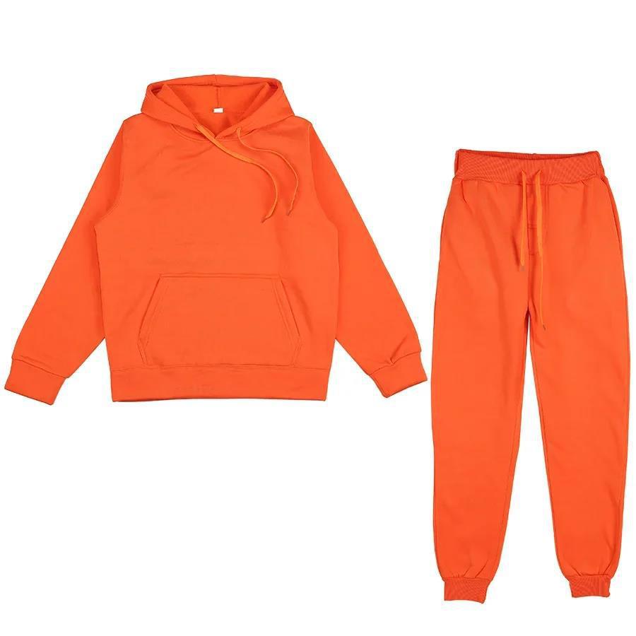 Unisex weiches Lounge-Set mit Oversize-Hoodie, taillenhoher Jogginghose und geripptem Knöchelabschluss Shop Nory