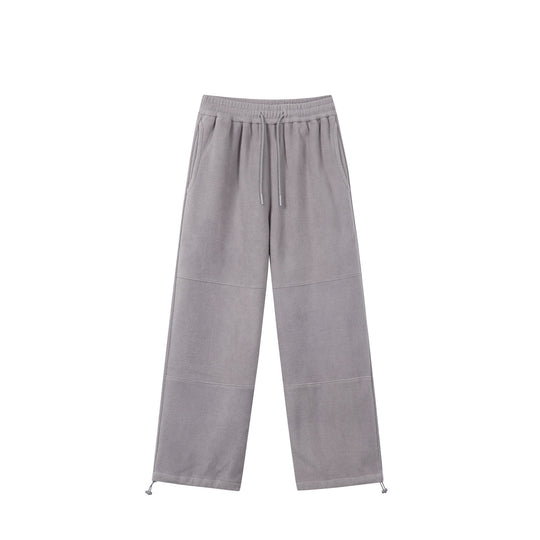 Damen Weite Fleece-Jogginghose mit Tunnelzugbund, Eingrifftaschen und verstellbarem Saum Shop Nory