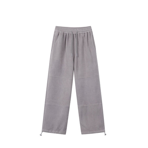 Damen Weite Fleece-Jogginghose mit Tunnelzugbund, Eingrifftaschen und verstellbarem Saum Shop Nory
