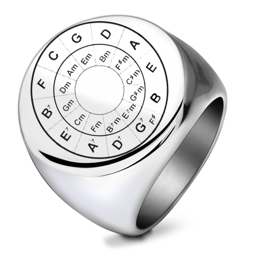 Damen Ring mit intuitivem Harmonielehre-Design Shop Nory