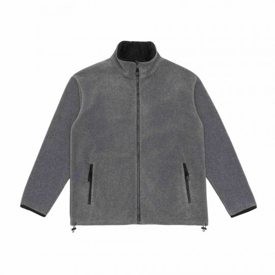 Herren Fleecejacke mit Stehkragen, windabweisendem Microfleece und Kordelzugsaum Shop Nory