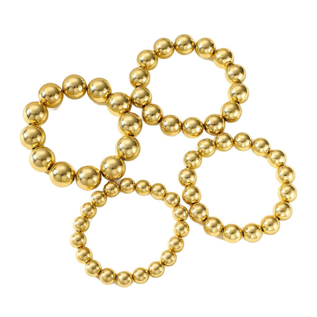 Damen Armband-Set mit glänzenden, multifunktionalen Perlen Shop Nory
