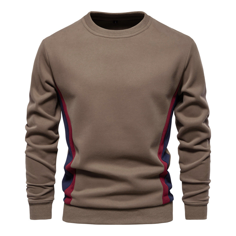 Herren Freizeit-Sweatshirt mit modernem Farbblockdesign