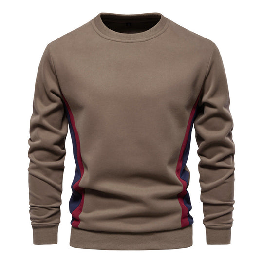 Herren Freizeit-Sweatshirt mit modernem Farbblockdesign