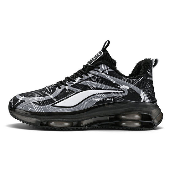 Herren Sportlicher Luftkissen-Sneaker mit grafischem Print und gefüttertem Schaft Shopy Nory