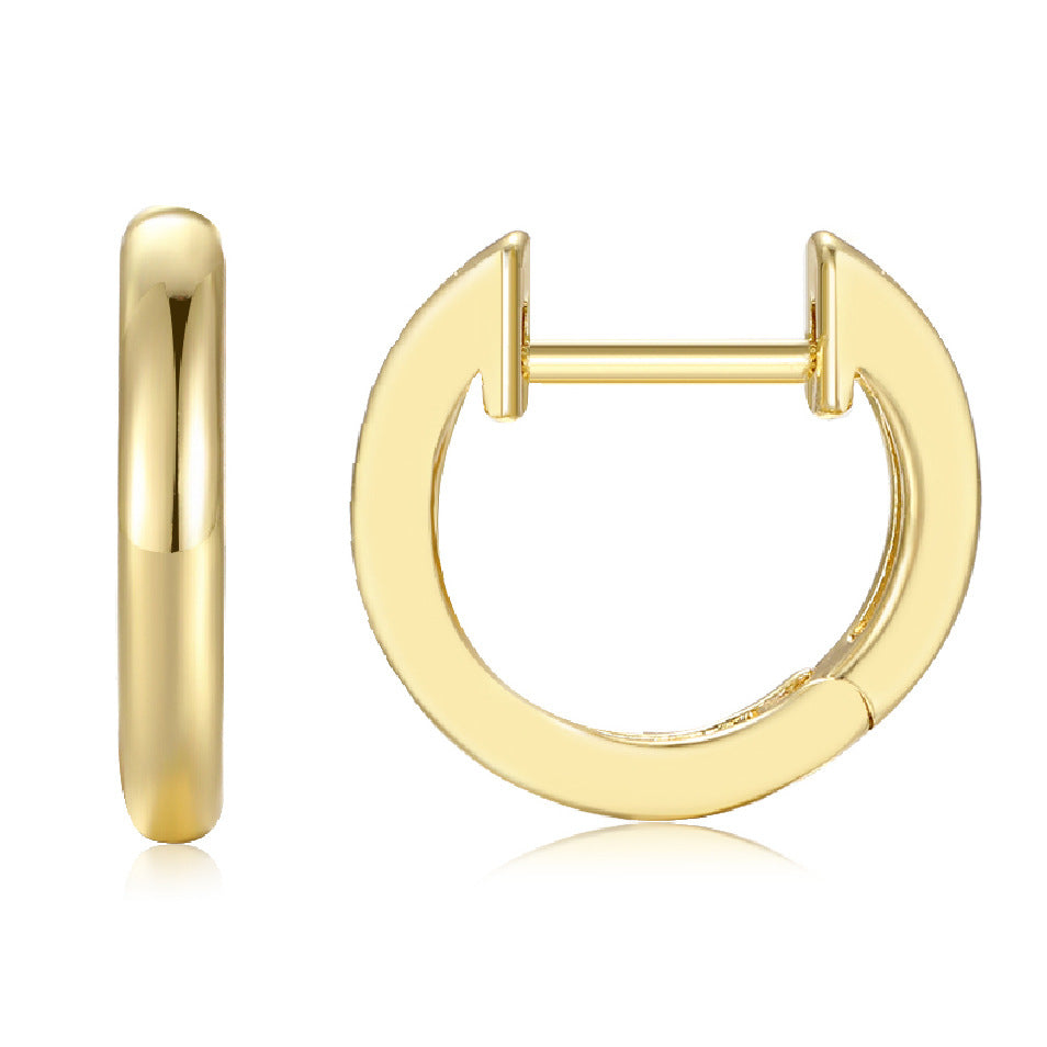 Damen Creolen mit gedrehtem Design Shop Nory