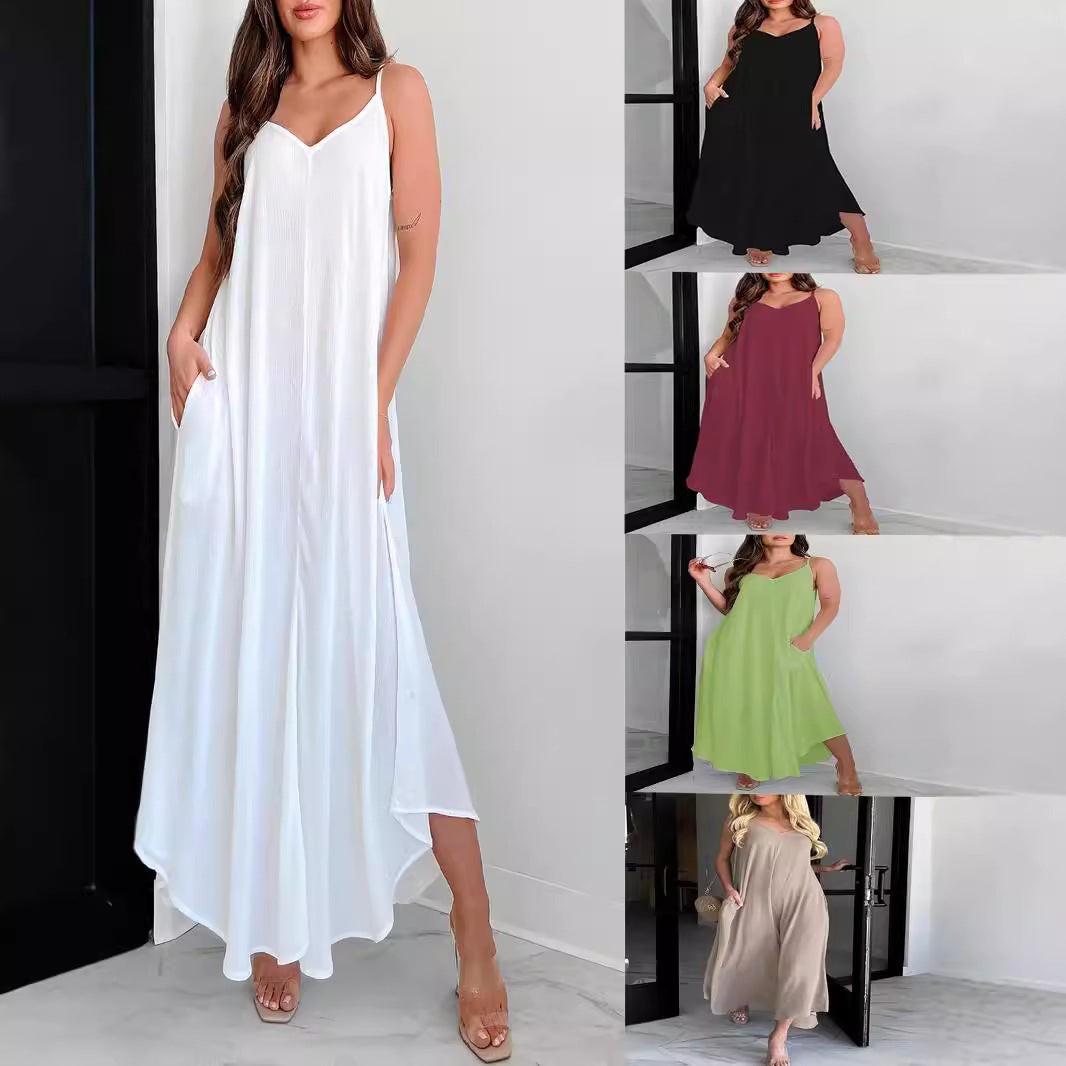 Damen Sommerliches Maxi Kleid