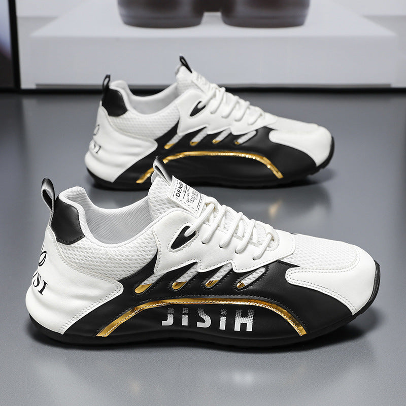 Herren Sportschuhe mit atmungsaktivem Mesh-Obermaterial und rutschfester Sohle