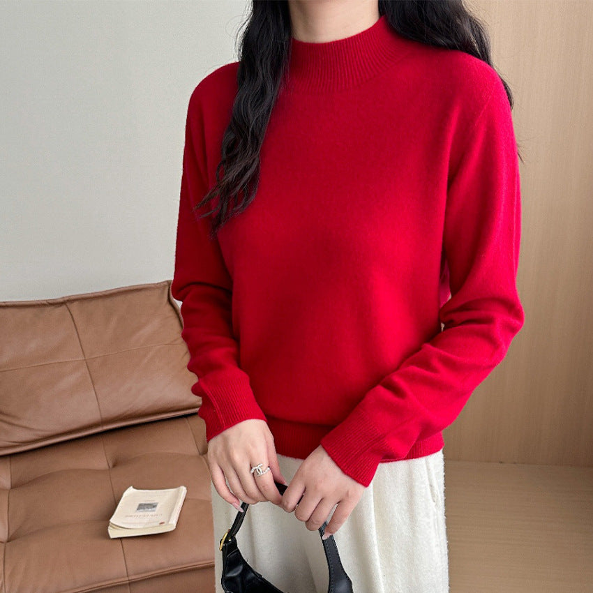 Damen Feinstrick-Rolli mit leicht taillierter Passform und Rippbündchen Shop Nory
