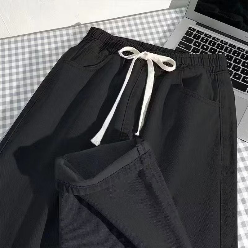 Herren Sportliche Freizeithose mit Kordelzug und tiefen Taschen