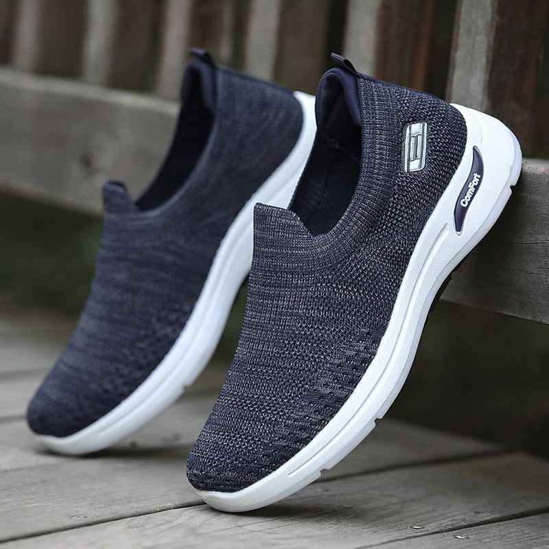 Herren nan gestrickter Slip-On-Laufschuh mit Memory-Foam-Komfortsohle Shop Nory