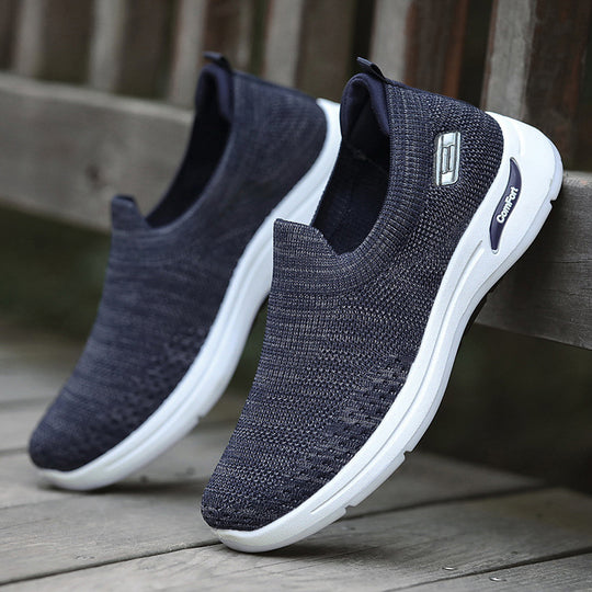 Herren nan gestrickter Slip-On-Laufschuh mit Memory-Foam-Komfortsohle Shop Nory