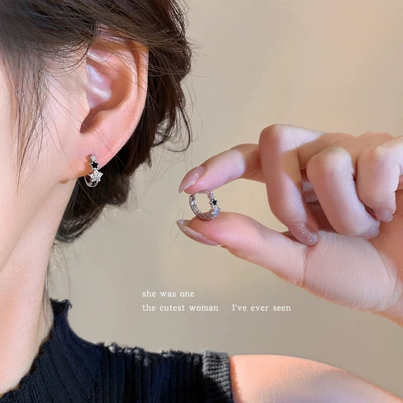 Damen Ohrstecker im modernen Sternendesign Shop Nory