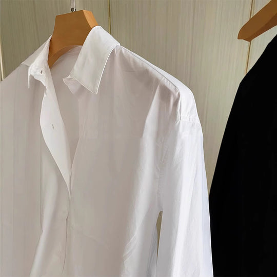 Damen Lässige Oversized-Bluse Shop Nory