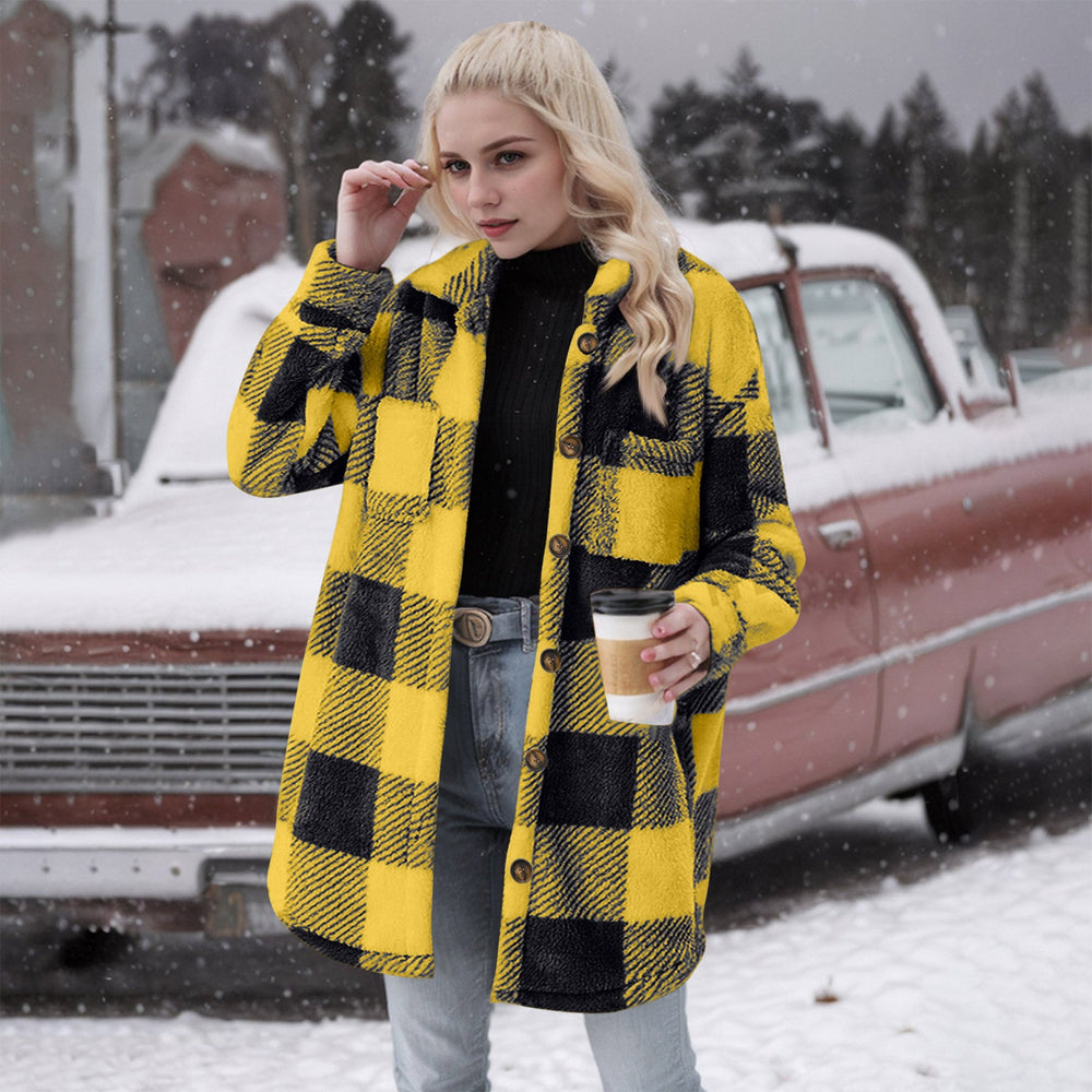 Damen Flanell-Jacke