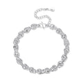Damen Elegantes Armband mit kunstvollem Rosendesign Shop Nory