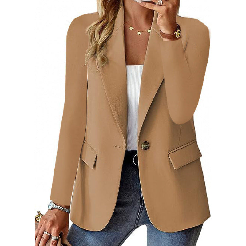 Damen Moderner Tailored Blazer mit elegante Knopfdetails