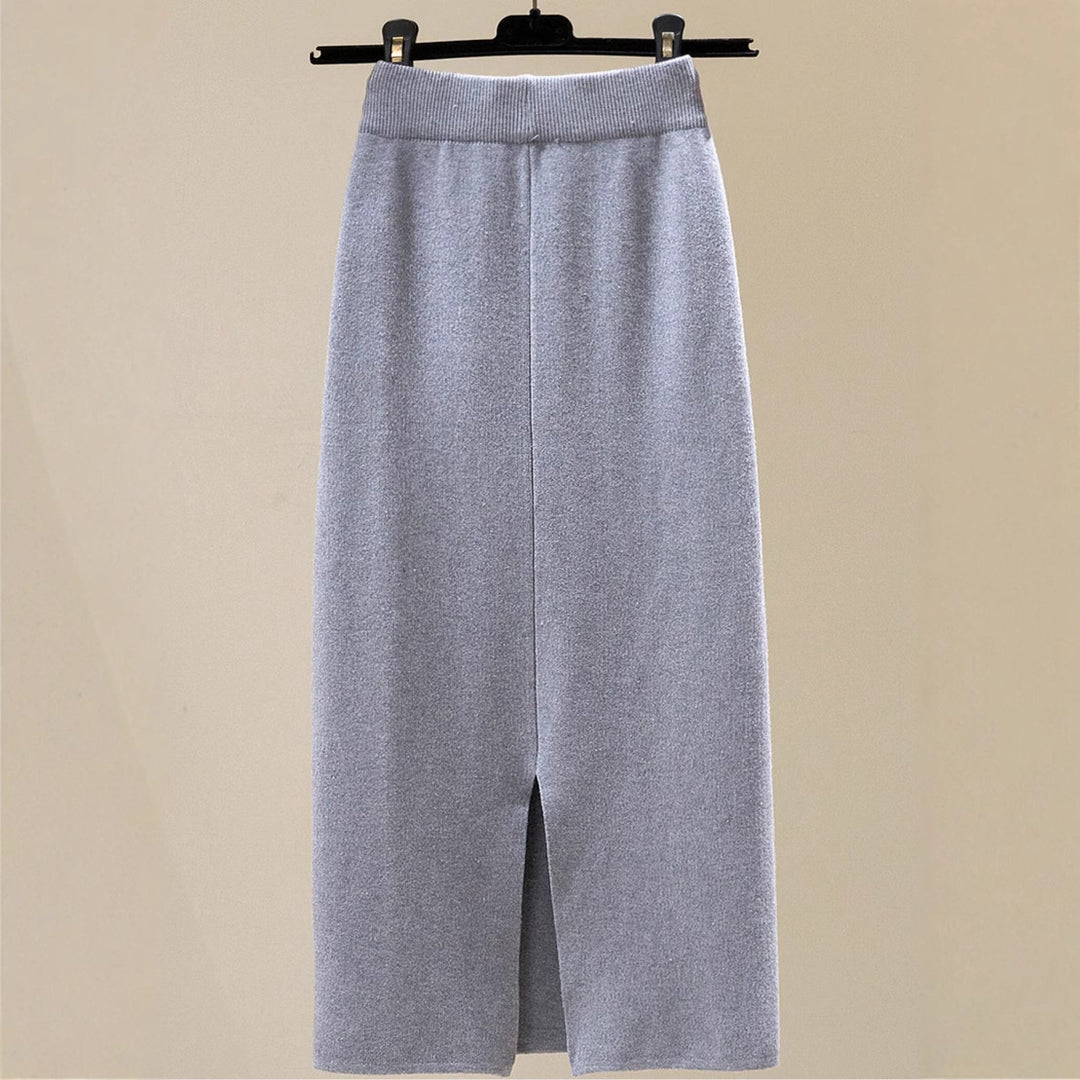 Damen Langer, elastischer Maxirock mit Bundtiefe Shop Nory