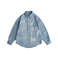 Jeansblau