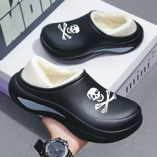 Damen Gefütterte Komfort-Clogs mit Teddyfutter und stoßdämpfender Profilsohle Shop Nory