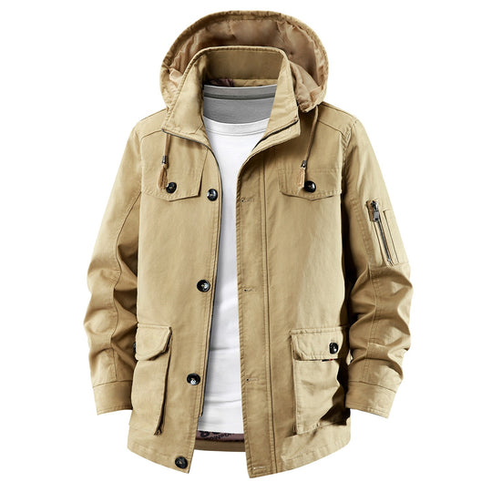 Herren Leichte Outdoor-Jacke mit praktischen Taschen Shop Nory