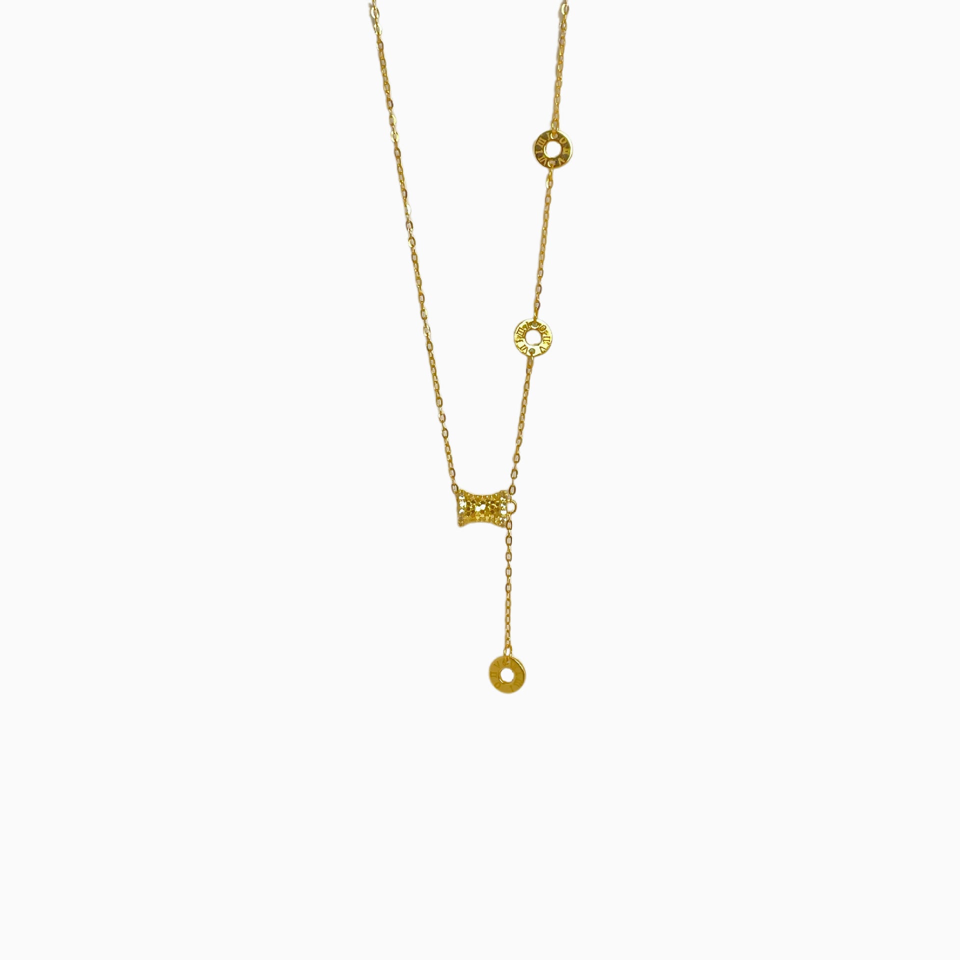 Damen elegante Halskette mit einzigartigen Anhängern und filigraner Kette Shop Nory