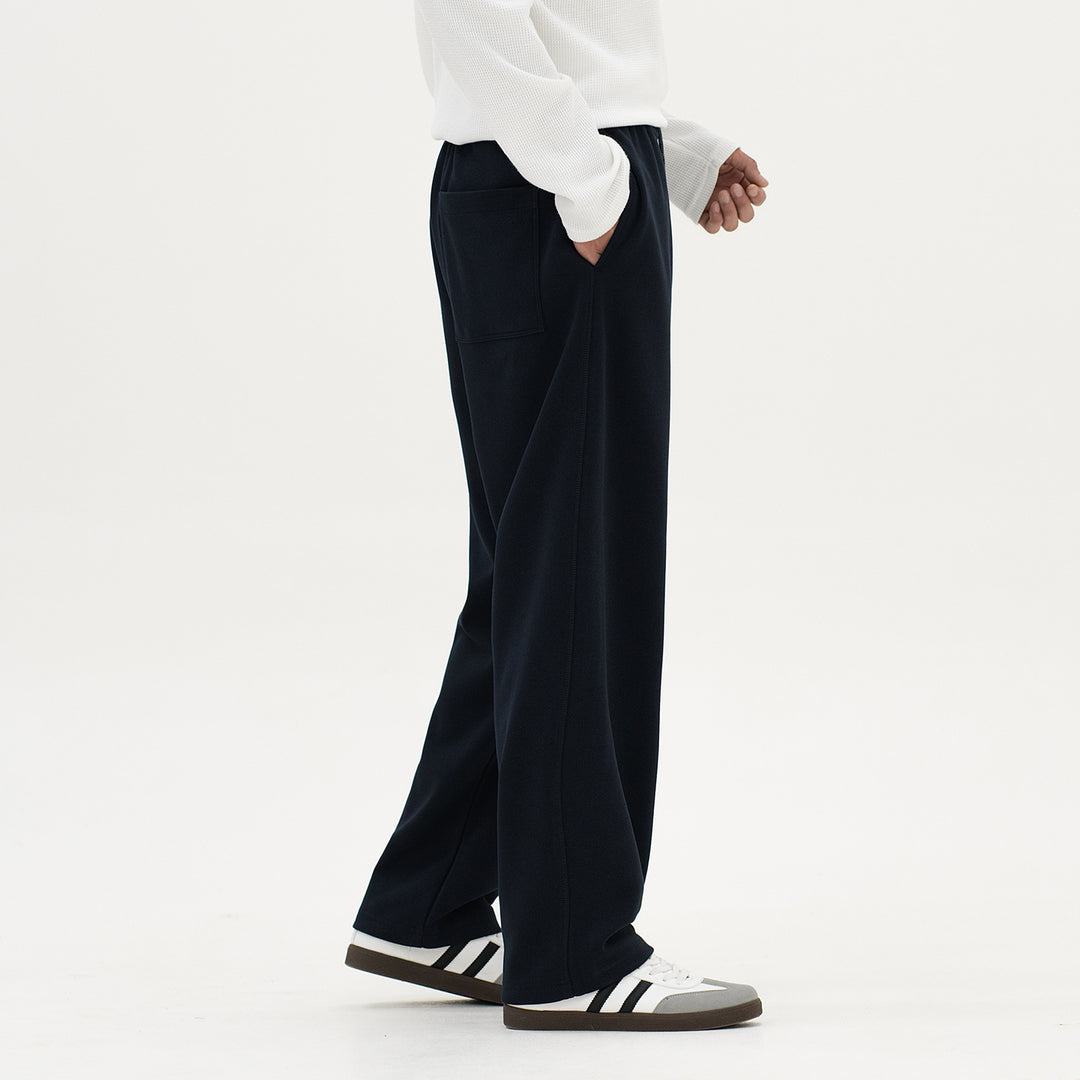 Unisex Baumwoll-Jogginghose mit weitem Bein und Kordelzug Shop Nory