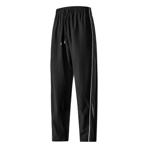 Herren Leichte Trainingshose im Relaxed-Fit mit elastischem Tunnelzugbund und kontrastseitiger Paspel Shop Nory