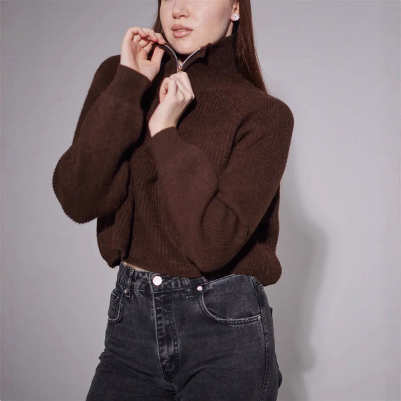 Damen Weite High-Waist-Jeans mit geradem Bein und sichtbaren Teilungsnähten Shop Nory