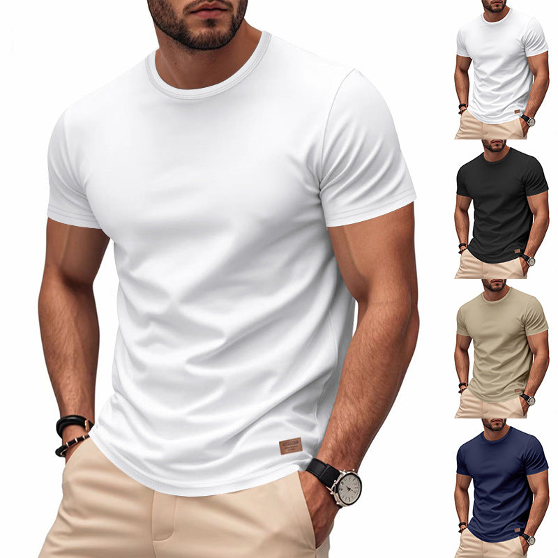 Herren Sport-T-Shirt aus atmungsaktivem Material mit feuchtigkeitsregulierendem Effekt
