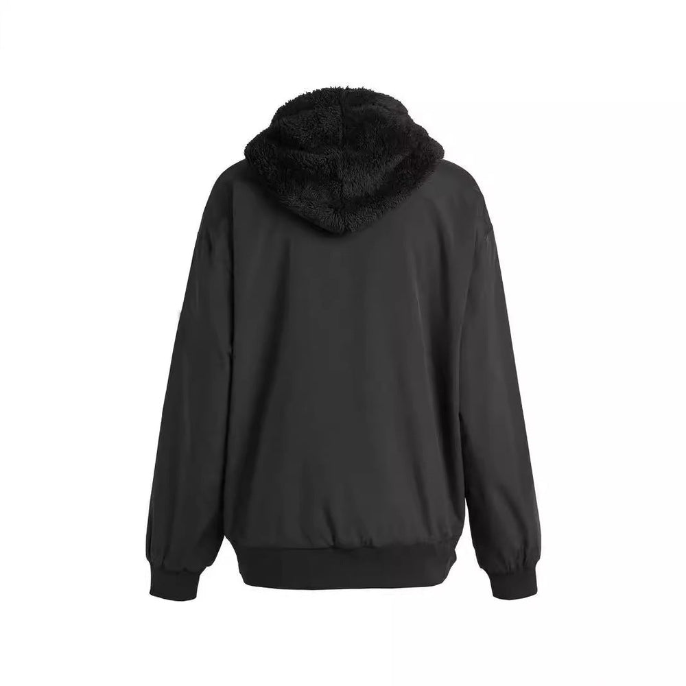 Damen Kuschelige Fleece-Jacke