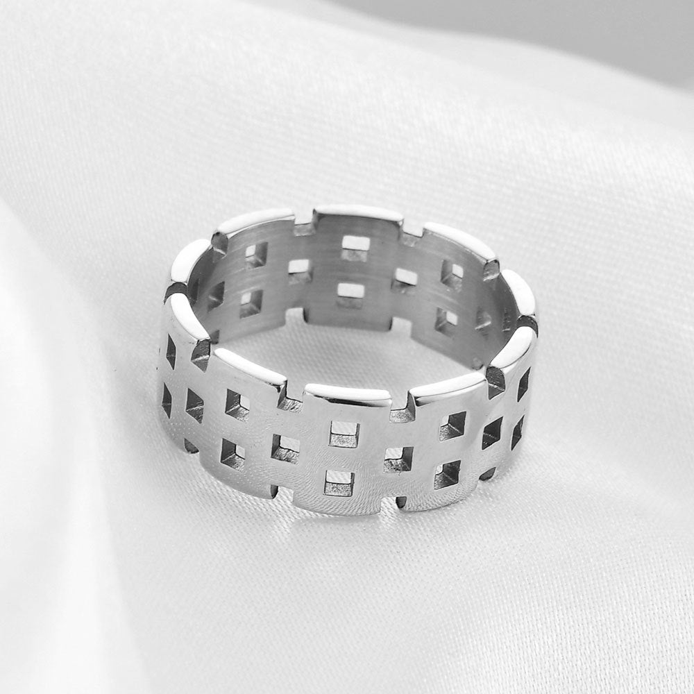 Herren Ring mit modernem, offenem Design Shop Nory