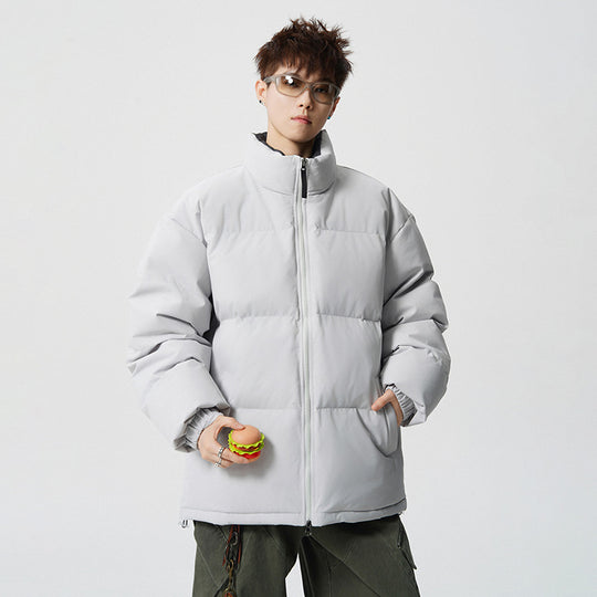 Herren Kurz geschnittene Oversize Steppjacke mit hohem Kragen Shop Nory