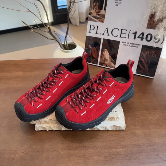 Damen Outdoor Sneakers mit robustem Obermaterial und rutschfester Sohle