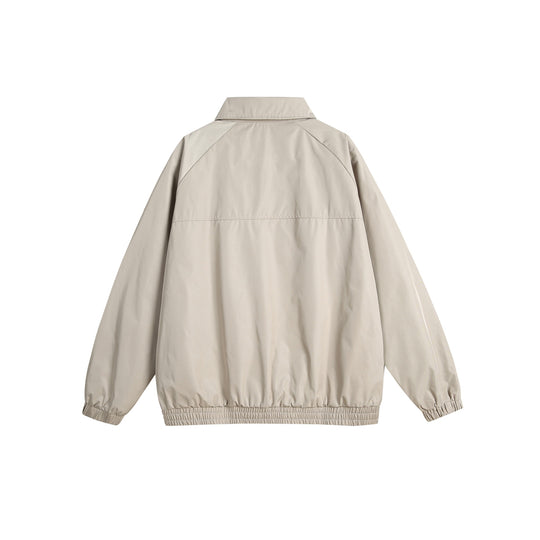 Unisex Boxy-Übergangsblouson mit Stehkragen und elastischem Saum Shop Nory