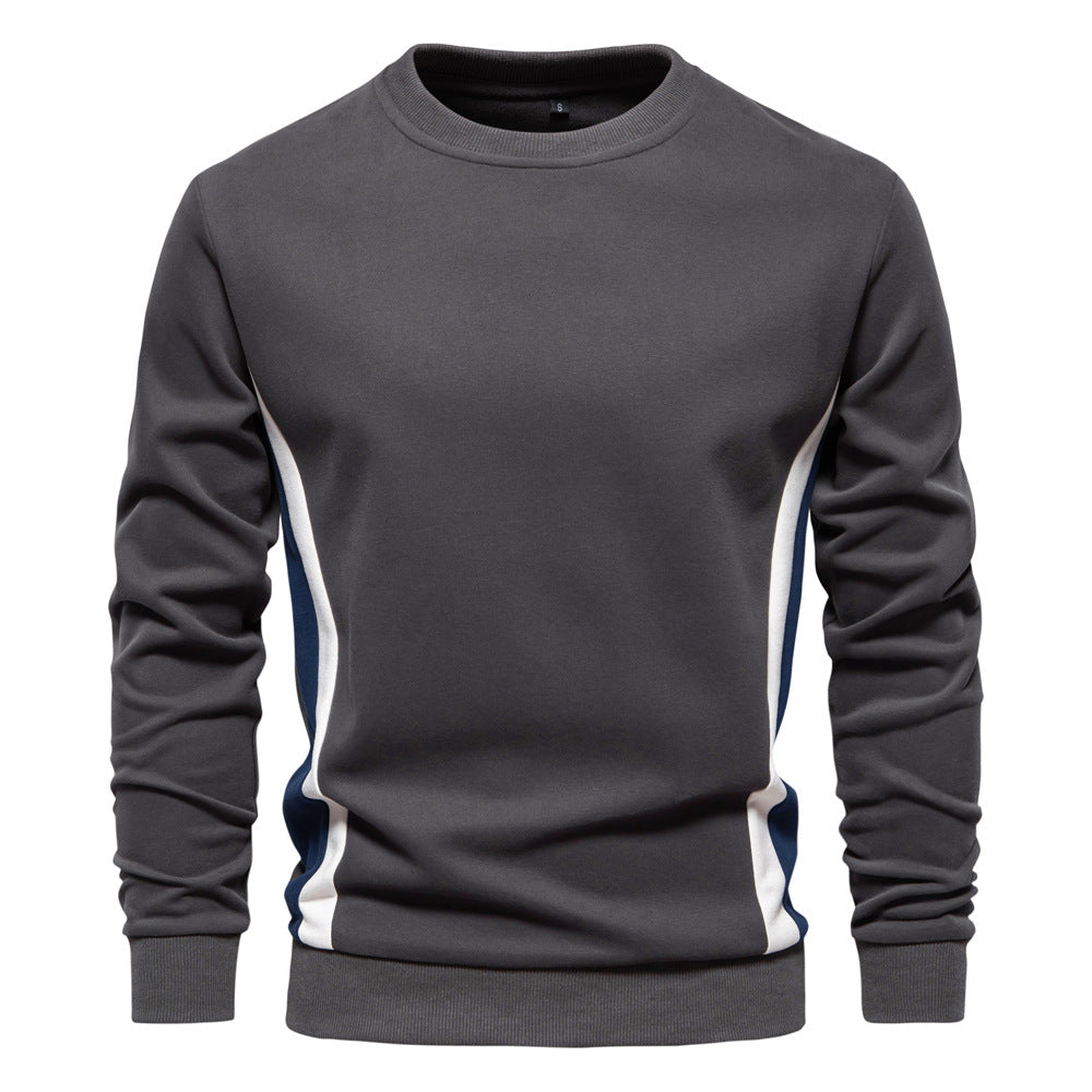 Herren Freizeit-Sweatshirt mit modernem Farbblockdesign
