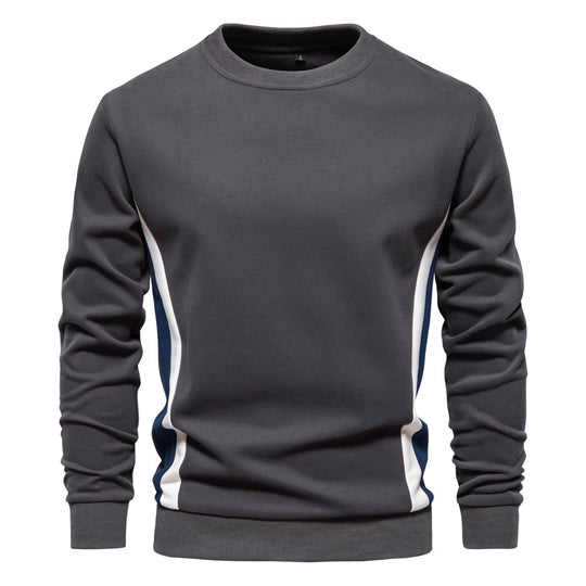 Herren Freizeit-Sweatshirt mit modernem Farbblockdesign