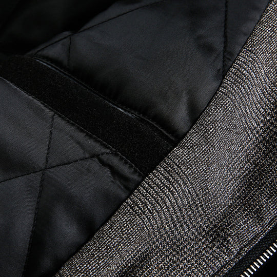 Herren Boxy-Bomberjacke mit Teddykragen, gefütterten Eingrifftaschen und elastischem Saum Shop Nory