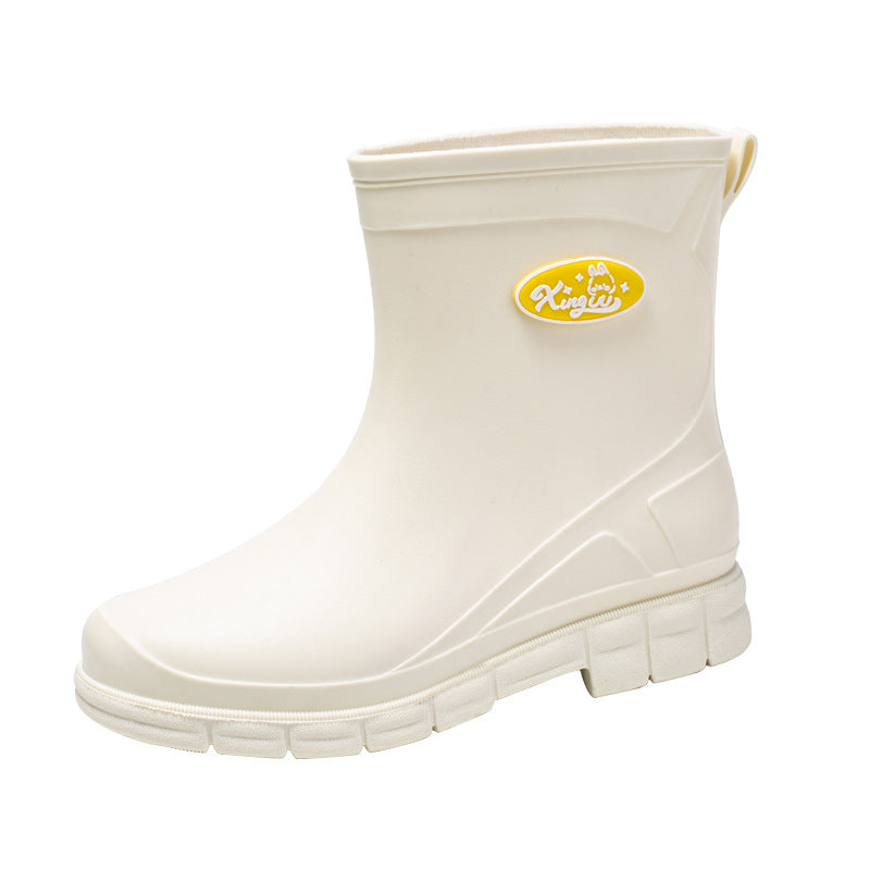 Damen Wasserdichte EVA-Ankle-Gummistiefelette mit rutschfester Profilsohle Shop Nory