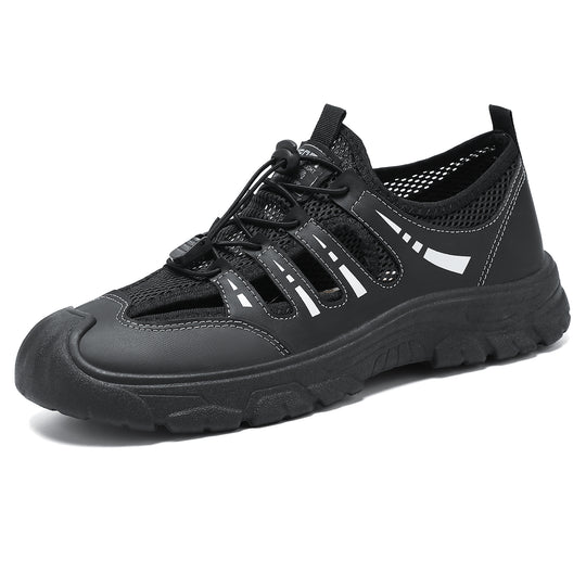 Herren nan robuster Outdoor-Sandalensneaker mit atmungsaktivem Mesh, Schnellzug-Bungee und griffiger Profilsohle Shop Nory